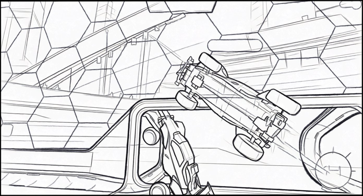 Storyboards - storyboard frame 1 by Dakota Warren